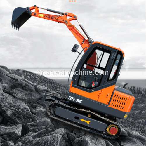 escavatori 3t digger crawler excavator with auger breaker